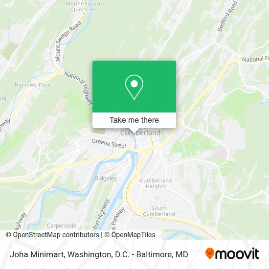 Joha Minimart map