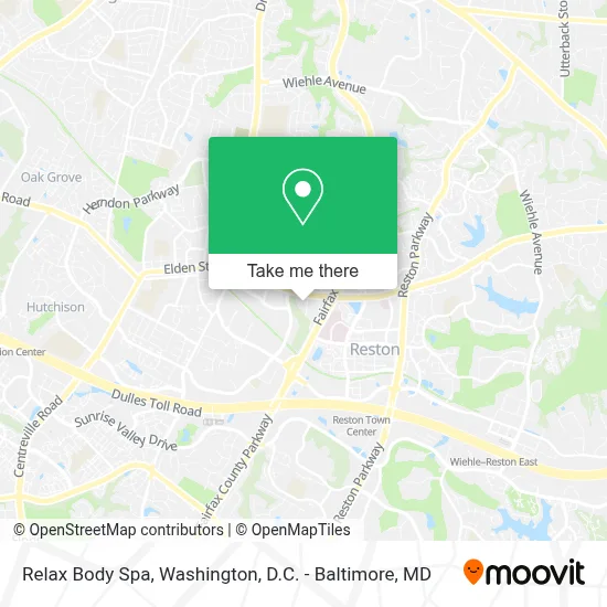Relax Body Spa map