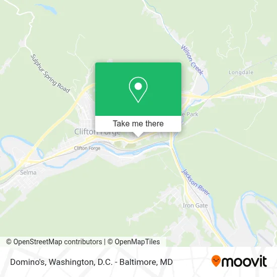 Domino's map