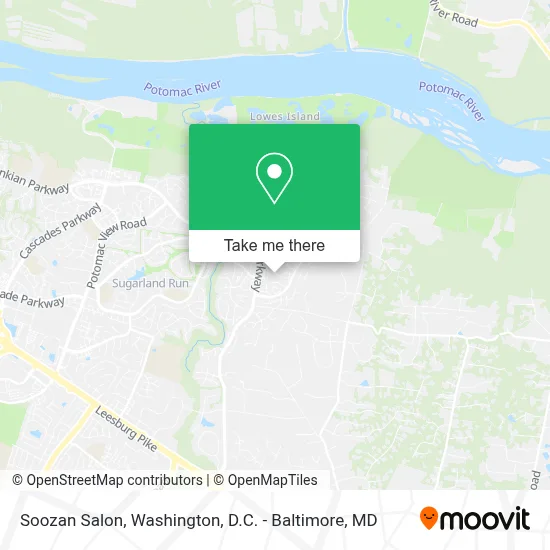 Soozan Salon map