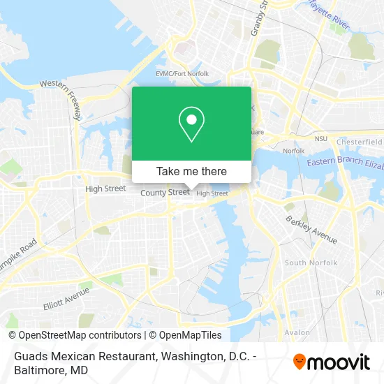 Guads Mexican Restaurant map