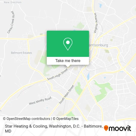 Star Heating & Cooling map
