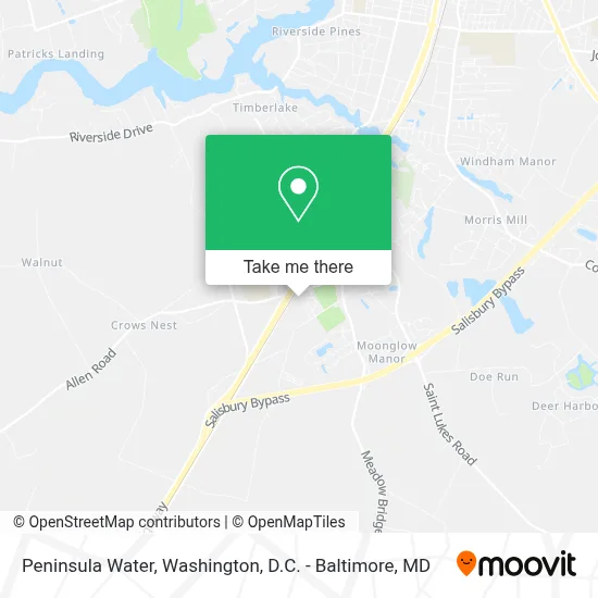Peninsula Water map