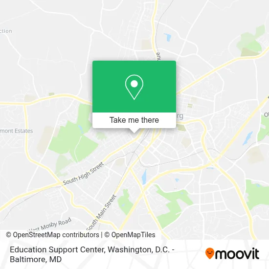 Education Support Center map