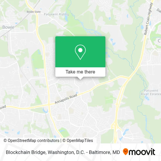 Blockchain Bridge map