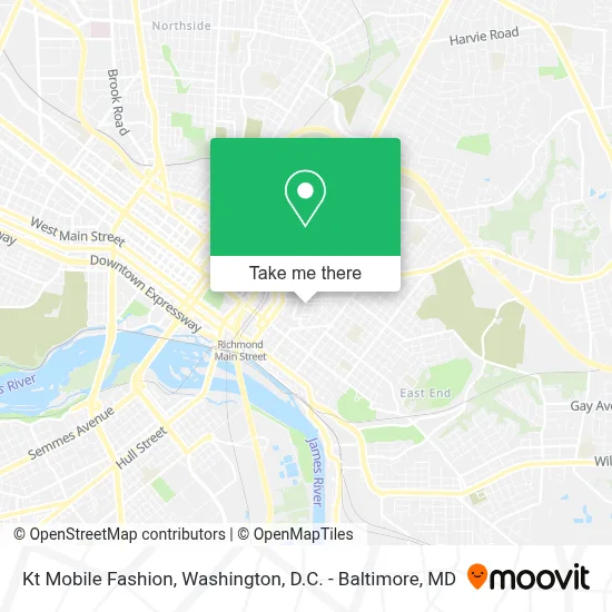 Kt Mobile Fashion map