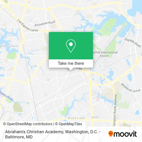 Abraham's Christian Academy map
