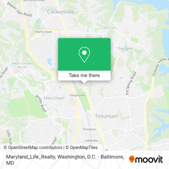 Maryland_Life_Realty map