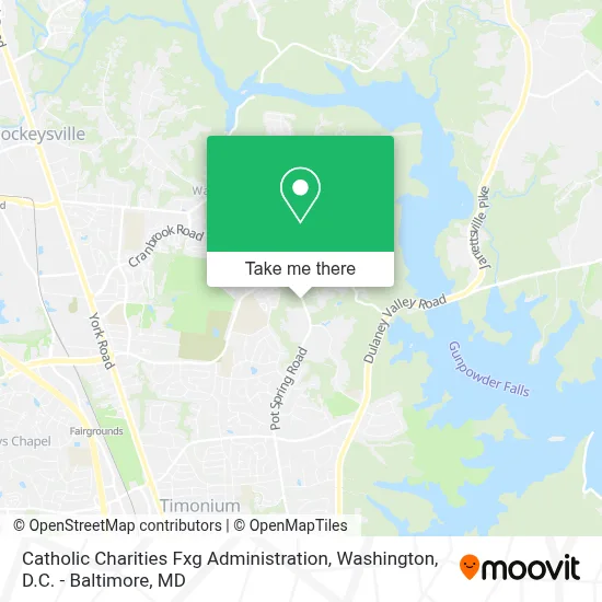 Catholic Charities Fxg Administration map