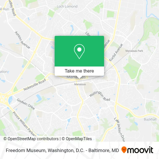 Freedom Museum map