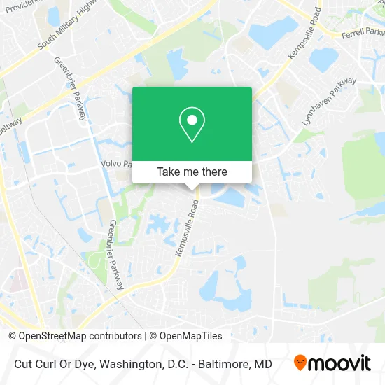 Cut Curl Or Dye map