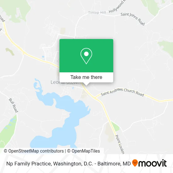 Np Family Practice map