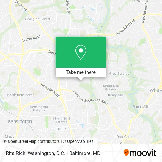 Rita Rich map
