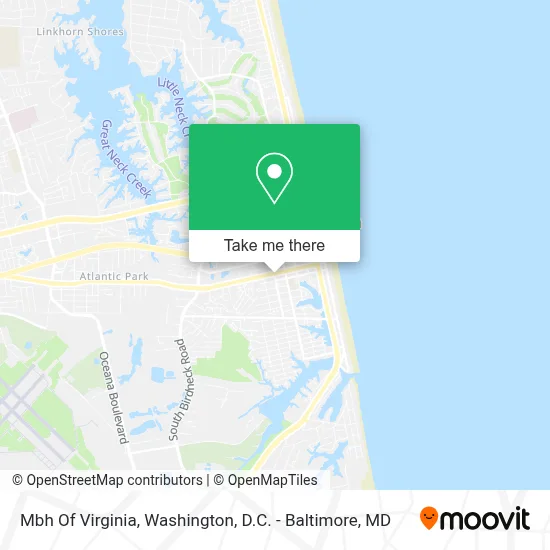 Mbh Of Virginia map