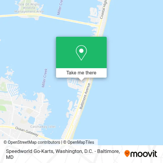 Speedworld Go-Karts map