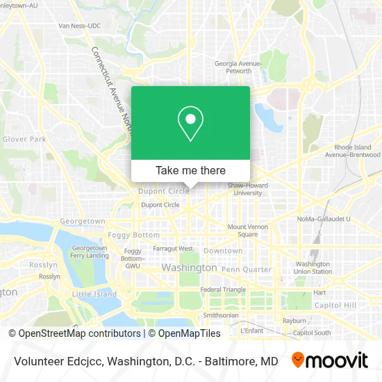 Volunteer Edcjcc map