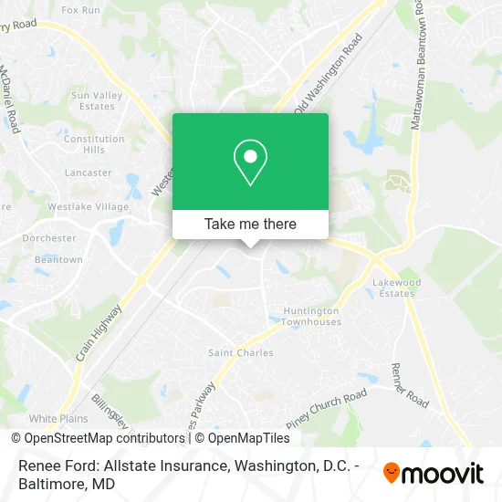 Renee Ford: Allstate Insurance map