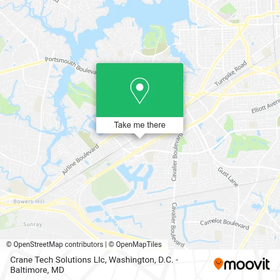 Crane Tech Solutions Llc map