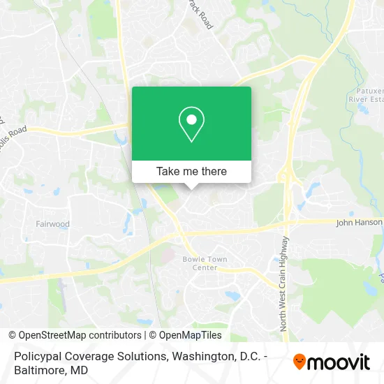 Policypal Coverage Solutions map