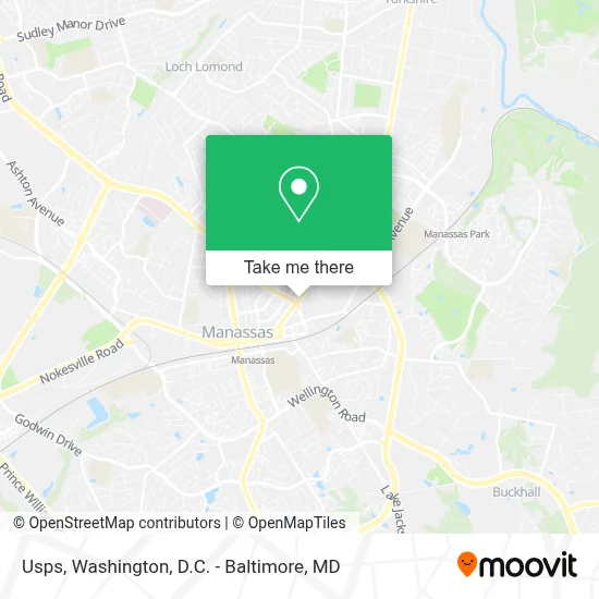 Usps map