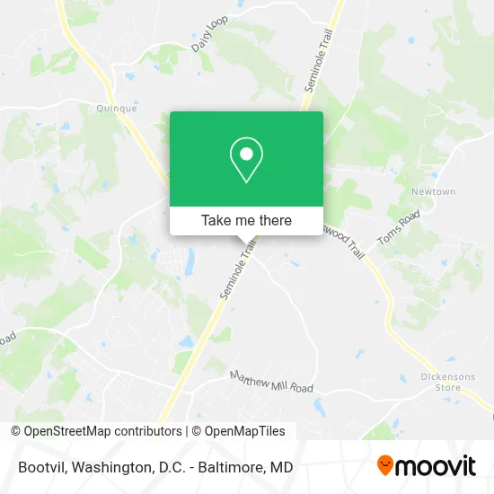 Bootvil map