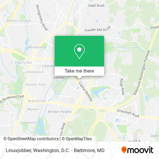 Linuxjobber map
