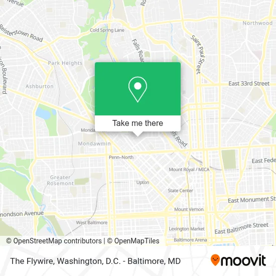 The Flywire map