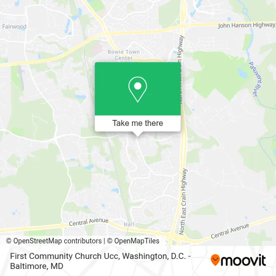 First Community Church Ucc map