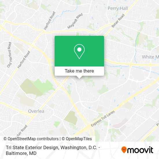 Tri State Exterior Design map
