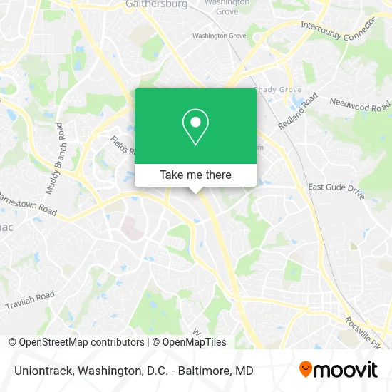 Uniontrack map