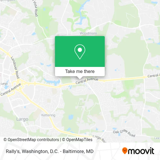 Rally's map