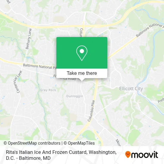 Rita's Italian Ice And Frozen Custard map