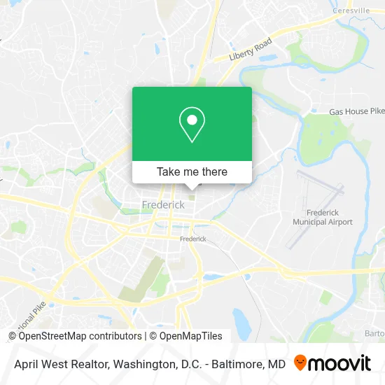 April West Realtor map