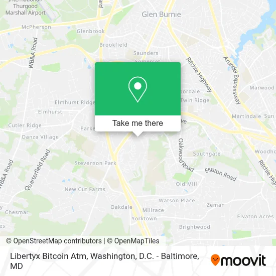 Libertyx Bitcoin Atm map