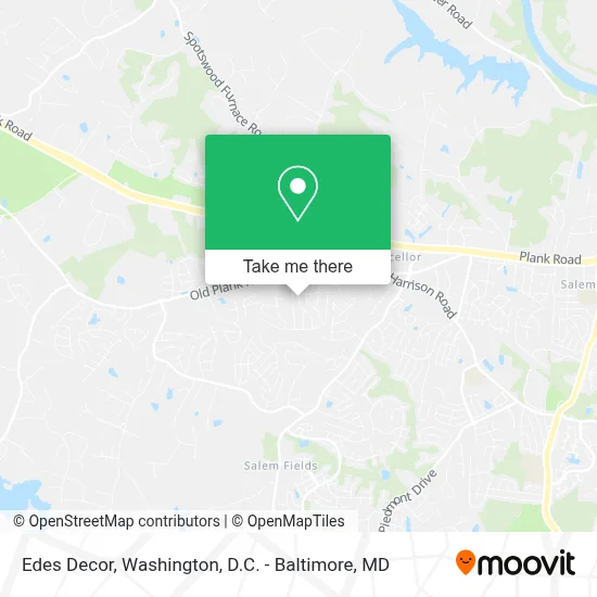 Edes Decor map