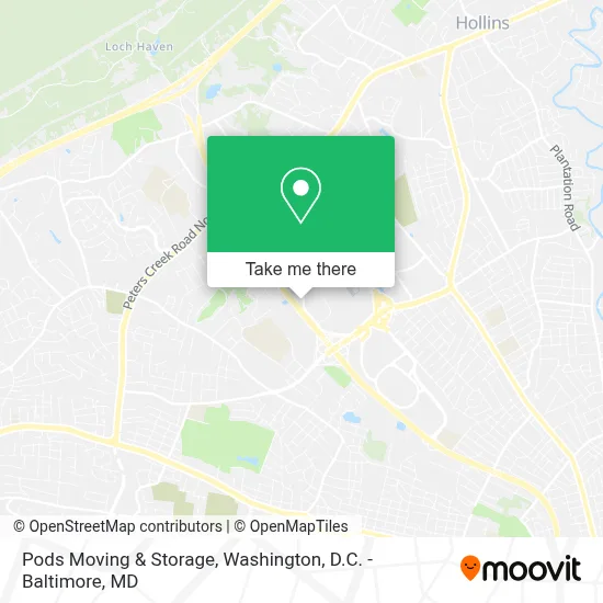 Pods Moving & Storage map