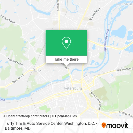 Tuffy Tire & Auto Service Center map