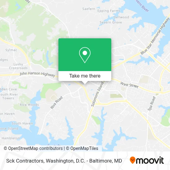 Sck Contractors map