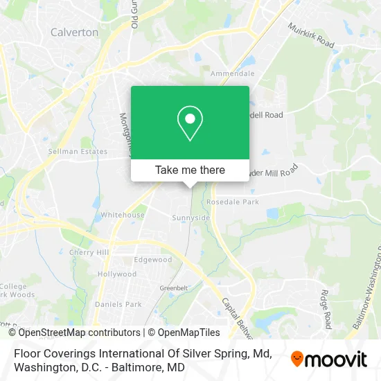 Floor Coverings International Of Silver Spring, Md map