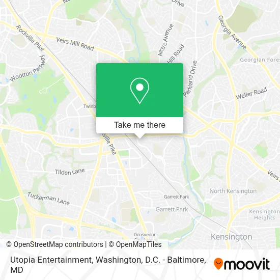 Utopia Entertainment map