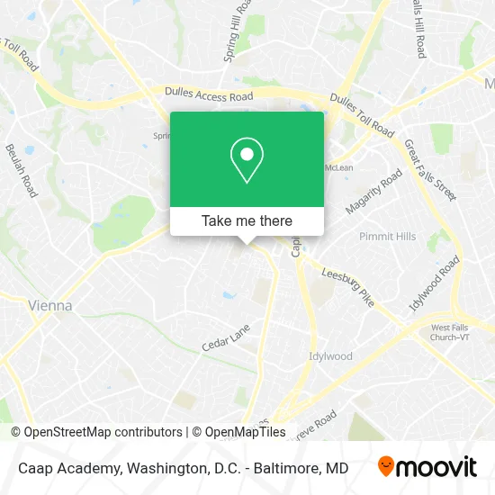 Caap Academy map