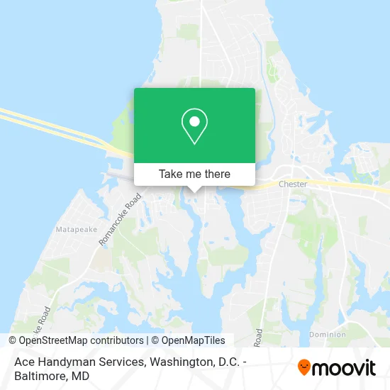 Ace Handyman Services map