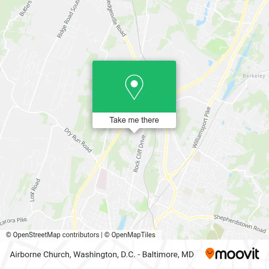 Airborne Church map
