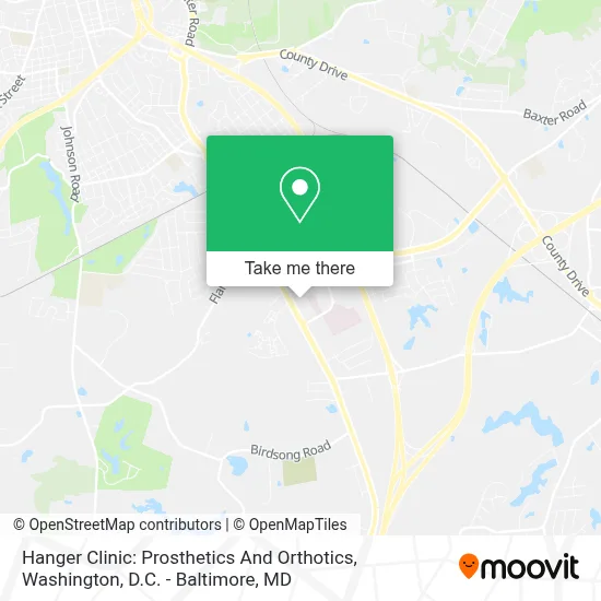 Hanger Clinic: Prosthetics And Orthotics map