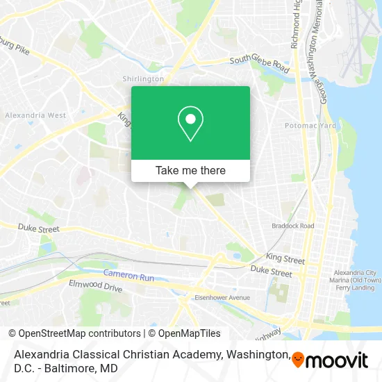 Alexandria Classical Christian Academy map
