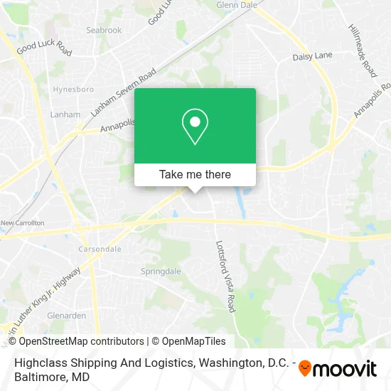 Highclass Shipping And Logistics map