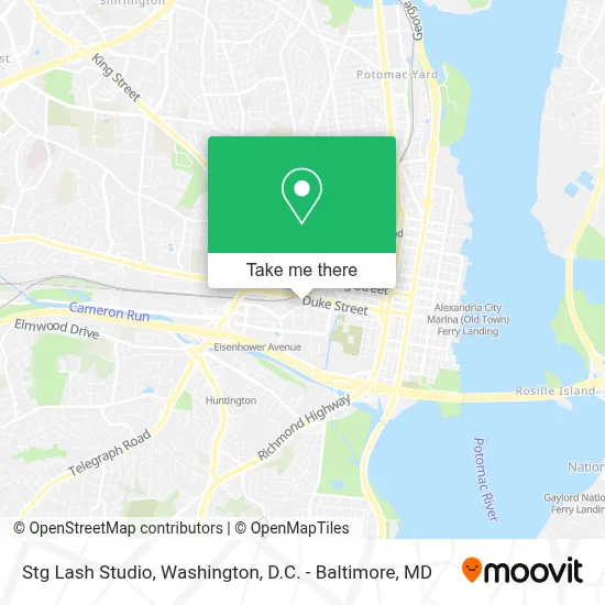 Stg Lash Studio map