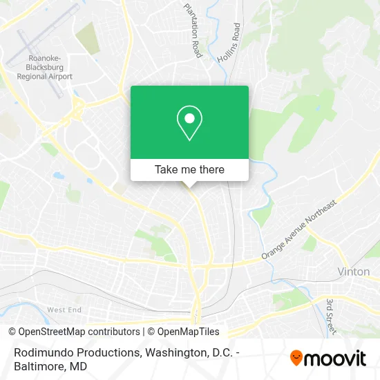 Rodimundo Productions map