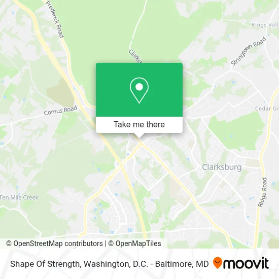 Shape Of Strength map