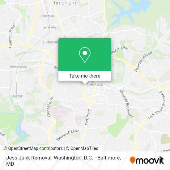Jess Junk Removal map